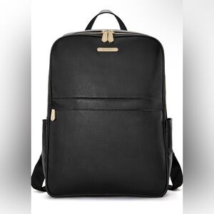 BOSTANTEN Genuine Leather 15.6 inch Laptop Backpack Purse/Travel Bag